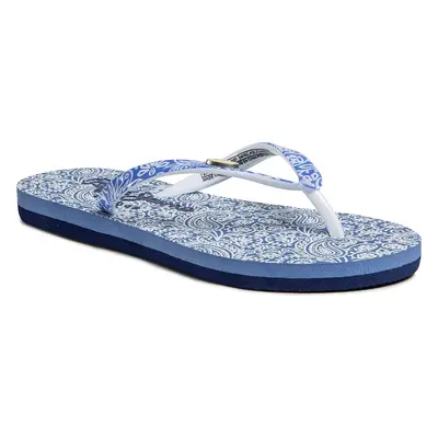 Žabky Pepe Jeans Beach All Over PGS70033 Modrá