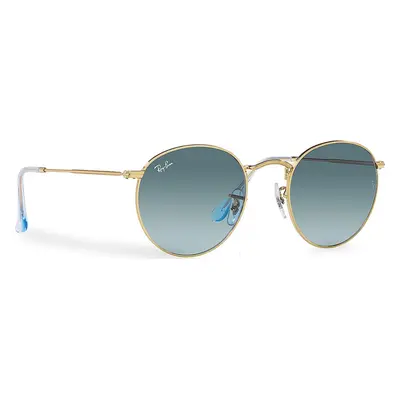 Sluneční brýle Ray-Ban Round Metal 0RB3447 001/3M Zlatá