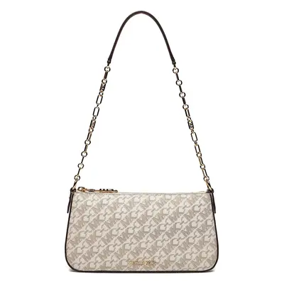 Kabelka MICHAEL Michael Kors Chain Pouchette 32H3G8EW6B Écru