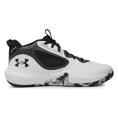 Basketbalové boty Under Armour Ua Lockdown 6 3025616-101 Bílá