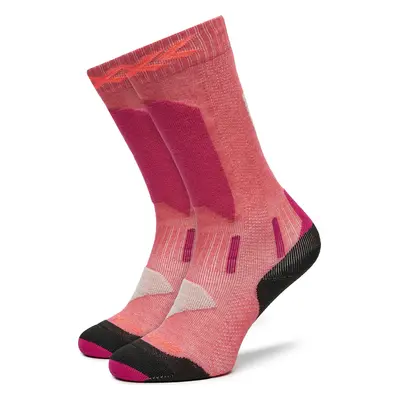 Vysoké dětské ponožky X-Socks Ski Discover WYDDW24J Růžová