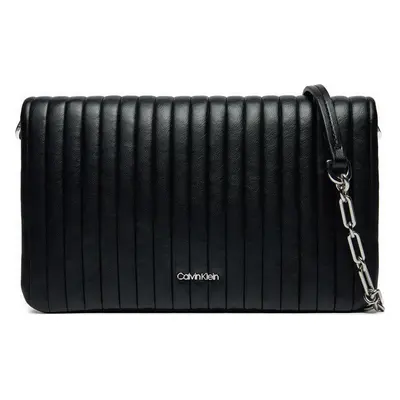 Kabelka Calvin Klein Mini Line Quilt Crossbody K60K613079 Černá