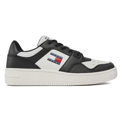 Sneakersy Tommy Jeans Tjm Retro Basket Ess EM0EM01395 Bílá