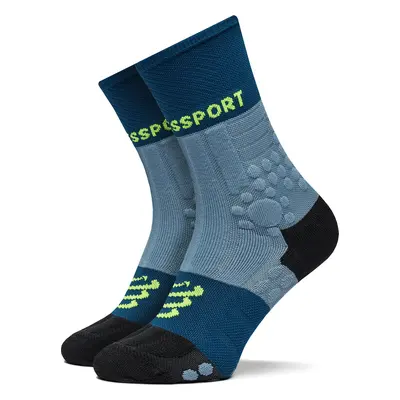 Klasické ponožky Unisex Compressport Pro Racing Socks Winter Trail SCRU2045 Modrá