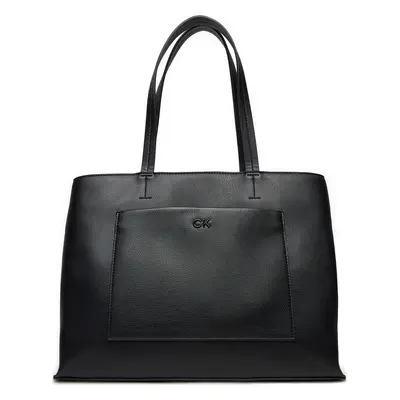 Kabelka Calvin Klein Ck Daily Medium Tote Pebble K60K612113 Černá