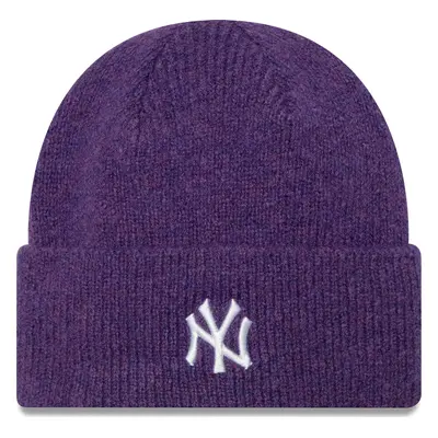 Čepice New Era New York Yankees Wide Cuff Knit Beanie 60580752 Fialová