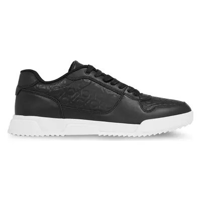 Sneakersy Calvin Klein Low Top Lace Up Mono HM0HM01192 Černá