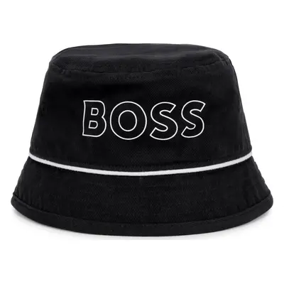 Klobouk Boss Bucket J01143 Černá