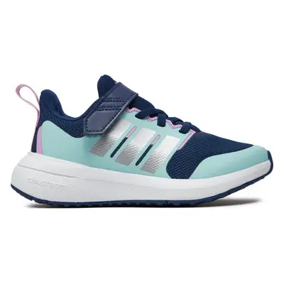 Sneakersy adidas FortaRun 2.0 Cloudfoam Elastic Lace Top Strap IE1078 Modrá