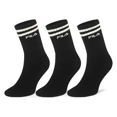 Pánské klasické ponožky Fila F5603-AW24 (3-pack) Černá