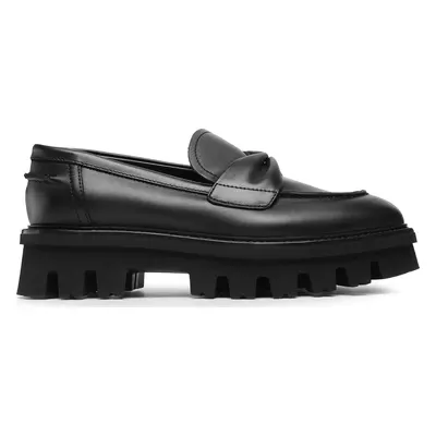 Loafersy AGL Natalia Moc D721069PTWALDI0000 Černá