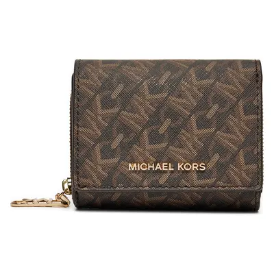 Malá dámská peněženka MICHAEL Michael Kors 32S4G8ED8B Hnědá