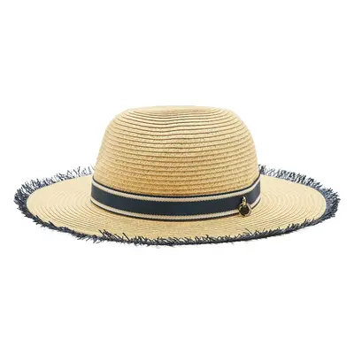 Klobouk Tommy Hilfiger Coast Straw AW0AW14529 Béžová