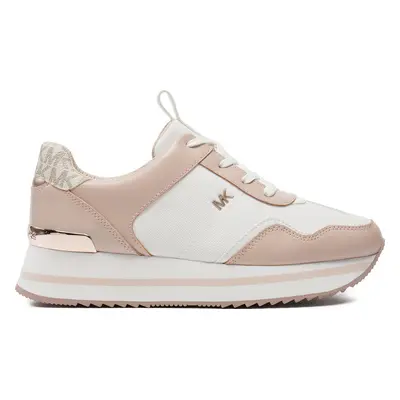 Sneakersy MICHAEL Michael Kors Raina Trainer 43S4RNFSAD Bílá