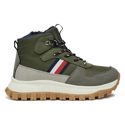 Kotníková obuv Tommy Hilfiger T3B9-33680-1696A S Zelená