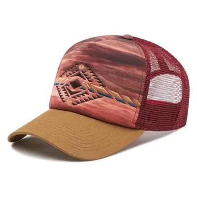 Kšiltovka Buff Trucker Cap 125365.632.30.00 Bordó