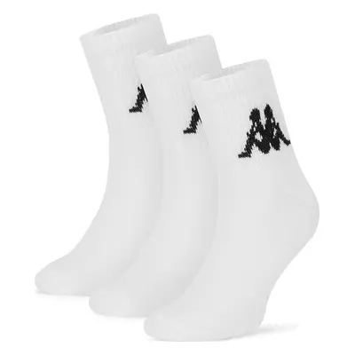 Ponožky Kappa Z4444_AW24 (3-PACK) Bílá