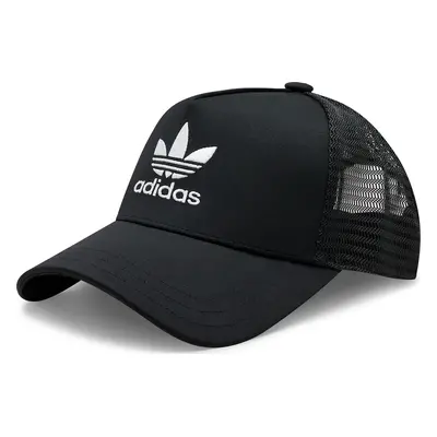 Kšiltovka adidas Curved Trucker IC0023 Černá