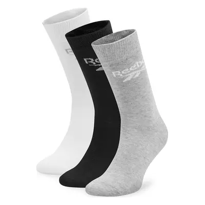 Sada 3 párů vysokých ponožek unisex Reebok R0367-SS24 (3-pack) Barevná