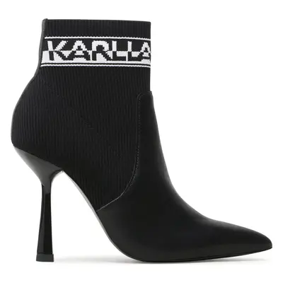 Polokozačky KARL LAGERFELD KL31353 Černá