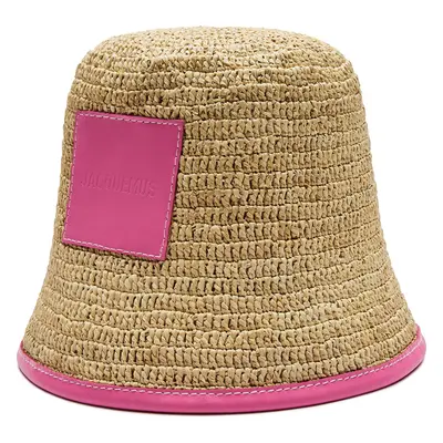 Klobouk JACQUEMUS Cappello 245AC642 Béžová