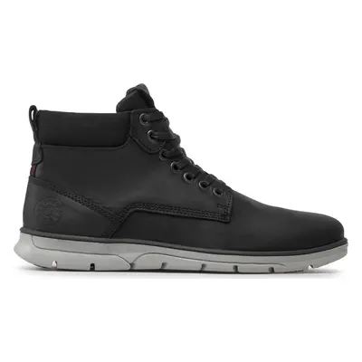 Kotníková obuv Jack&Jones Jfwtubar Leather 12159517 Černá