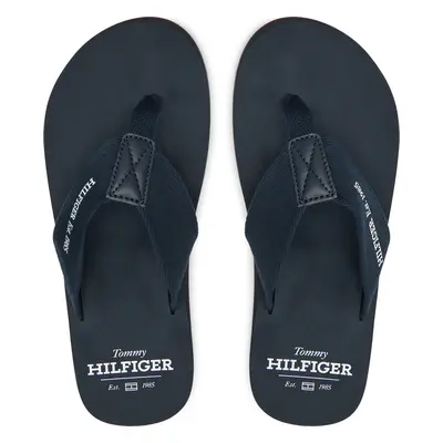 Žabky Tommy Hilfiger Hilfiger 85 Beach Sandal FM0FM05339 Tmavomodrá