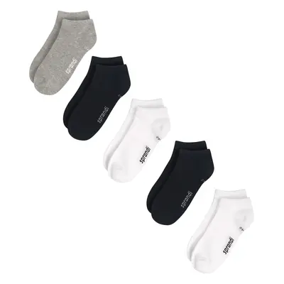 Sada 5 párů vysokých ponožek unisex Sprandi 0MB-001-AW23 (5-pack) Barevná