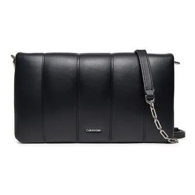 Kabelka Calvin Klein Line Quilt Shoulder Bag K60K612787 Černá