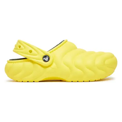 Nazouváky Crocs Classic Lined Overpuff Clog 210059 Žlutá