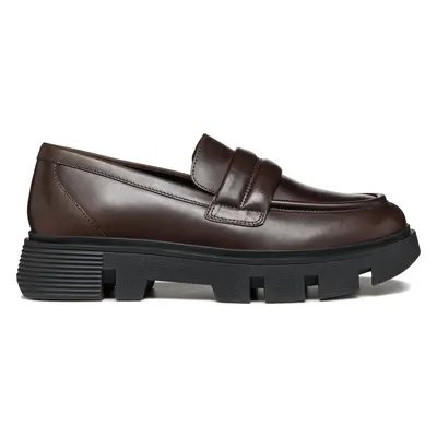 Loafersy Geox D Vilde D46UAC 00043 C6024 Hnědá