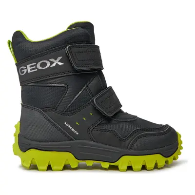 Sněhule Geox J Himalaya Boy B Abx J36FRC 0FUCE C0802 S Černá