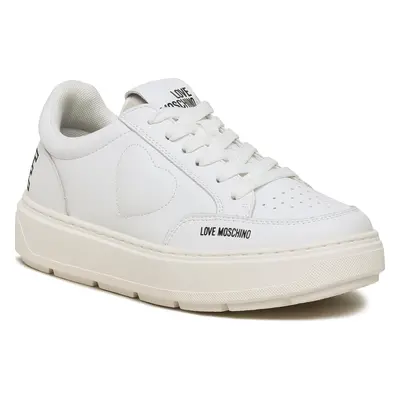 Sneakersy LOVE MOSCHINO JA15244G1HIA0100 Bílá