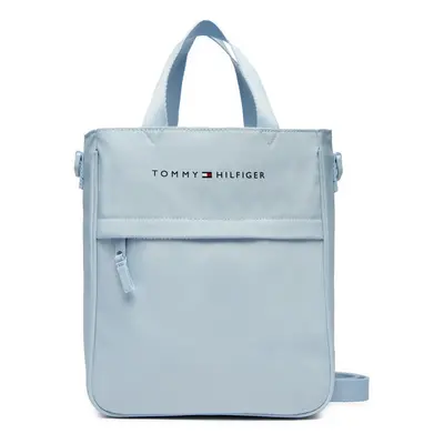 Kabelka Tommy Hilfiger Th Essential Shoulder Bag AU0AU01950 Světle modrá