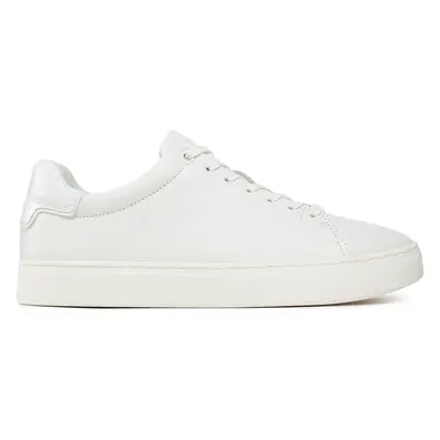 Sneakersy Calvin Klein Clean Cupsole Lace Up HW0HW01863 Bílá