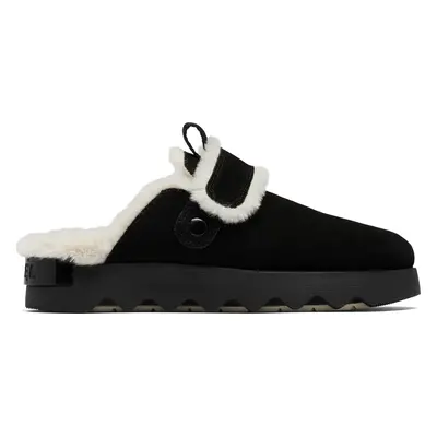 Bačkory Sorel Viibe Clog Suede Cozy 2048521010 Černá