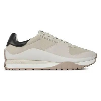 Sneakersy Calvin Klein Low Top Lace Up HM0HM01286 Bílá