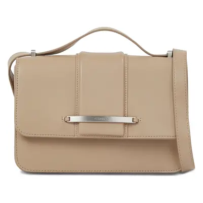 Kabelka Calvin Klein Bar Hardware Shoulder Bag K60K611045 Béžová