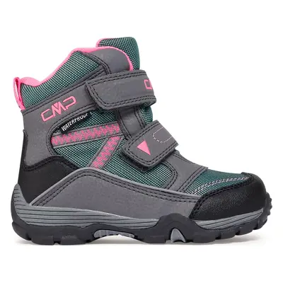 Sněhule CMP Kids Pyry Snow Boot Wp 38Q4514 Šedá