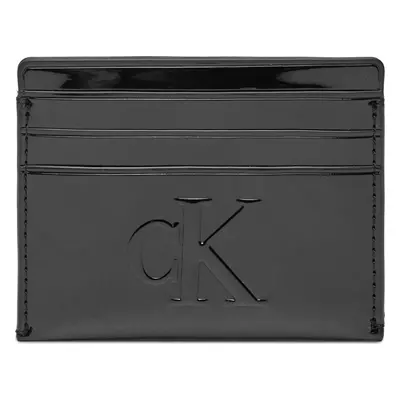 Pouzdro na kreditní karty Calvin Klein Jeans Sculpted Cardcase6cc Im K60K613126 Černá