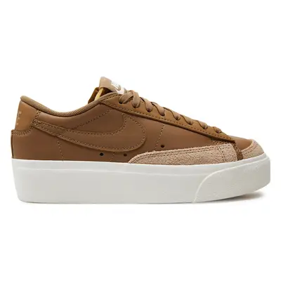 Sneakersy Nike Blazer Low Platform DJ0292 200 Hnědá