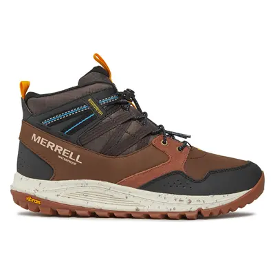 Trekingová obuv Merrell Nova Sneaker Boot Bungee Mid Wp J067111 Hnědá