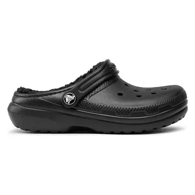 Nazouváky Crocs Classic Lined Clog K 207010 Černá