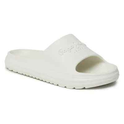 Nazouváky Pepe Jeans Beach Slide W PLS70131 Bílá