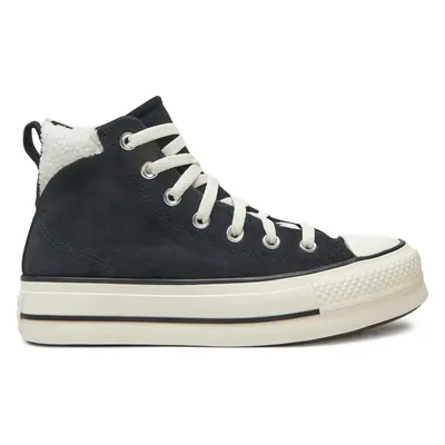 Plátěnky Converse Chuck Taylor All Star Puff Lift A09377C Černá