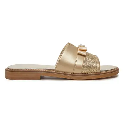 Nazouváky Tommy Hilfiger Sandal T4A2-33942-0572 S Zlatá