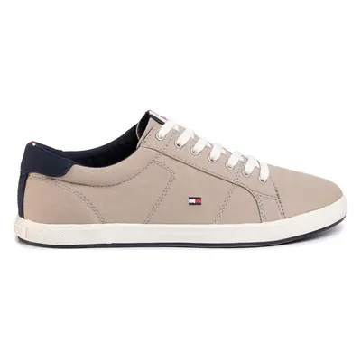 Tenisky Tommy Hilfiger Iconic Long Lace Sneaker FM0FM01536AEP Béžová