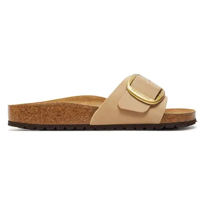 Nazouváky Birkenstock Madrid Big Buckle Lenb 1024009 Béžová