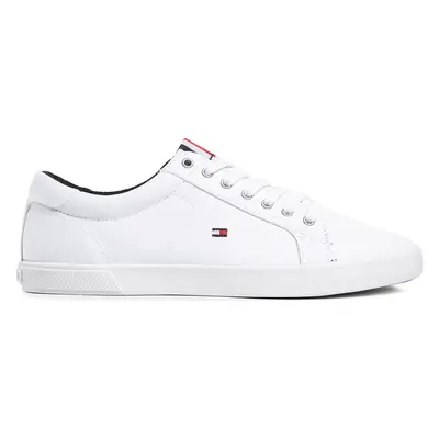 Sneakersy Tommy Hilfiger Iconic Long Lace Sneaker FM0FM01536 Bílá