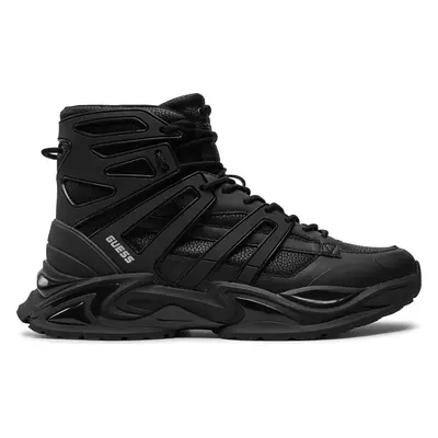 Sneakersy Guess Belluno Mid FMTBEM ELE12 Černá